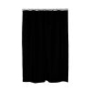 Duschdraperi 180x200 cm svart