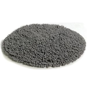 Matta rasta rund 120 cm grafit