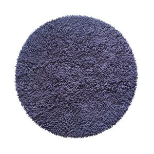 Matta rasta rund 120 cm navy