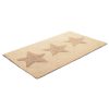 Matta star 70x120 cm natur