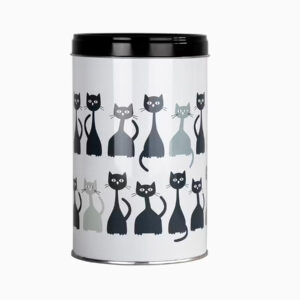 Burk plåt katten Selma