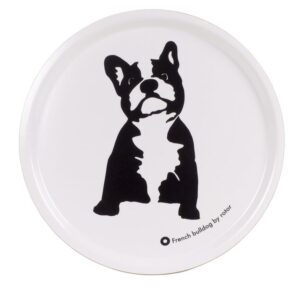 Bricka Buster Bulldog rund