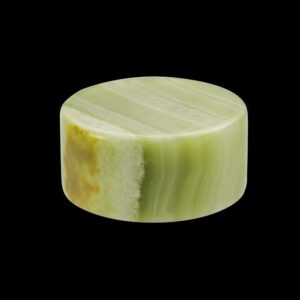 Jade batterilampa grön låg