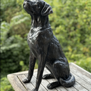 Dekoration hund Labrador sittande