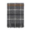 Ullpläd Tartan grå