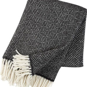 Ullpläd samba svart