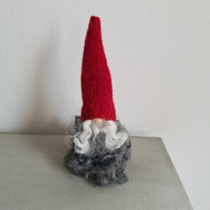 Tomte röd luva liten