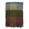 Ullpläd Gotland multi green