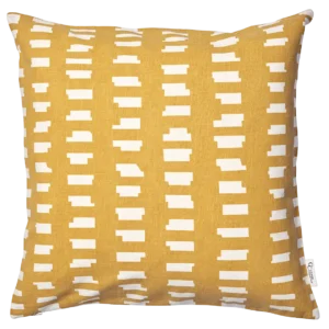 Kuddfodral Ikat Ockra