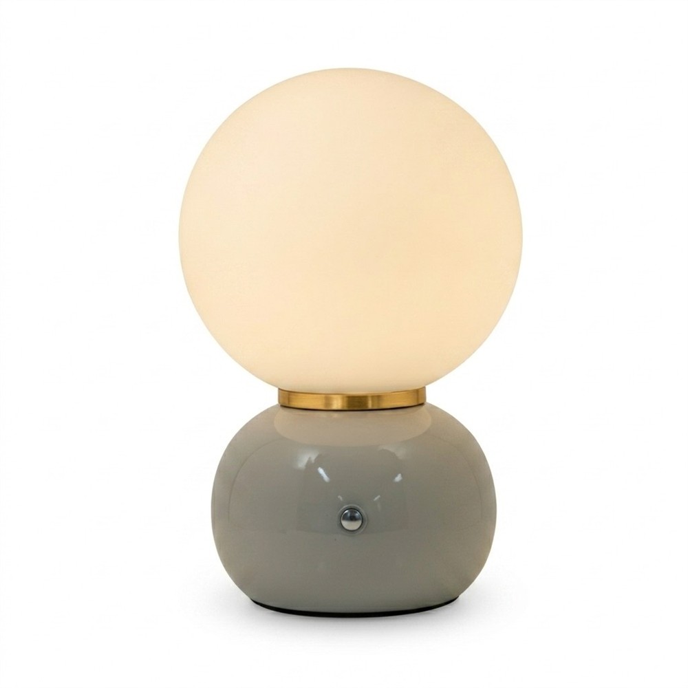 Lampa Moon laddbar beige