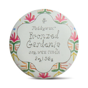 Doftljus Bronzed Gardenia plåtask